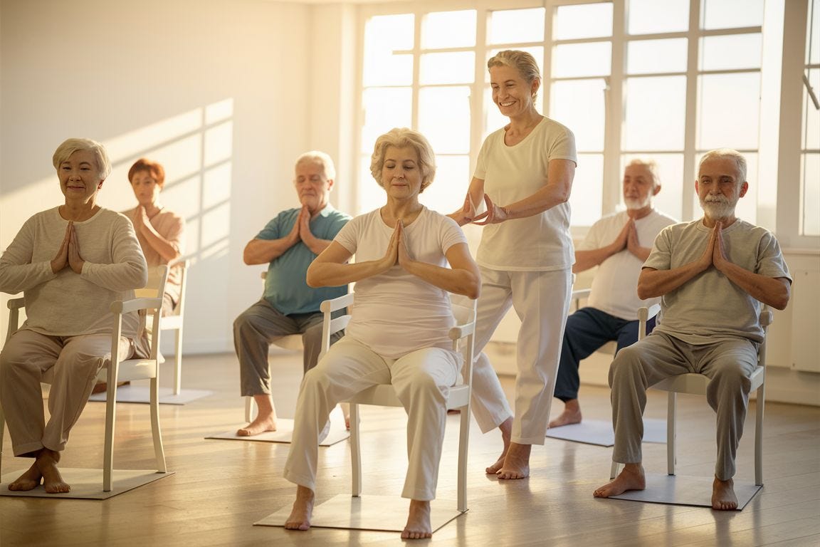 Tips for Choosing the Right Chair Yoga for Seniors
