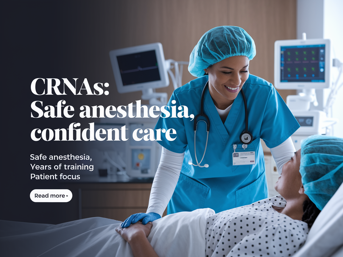 CRNA: A Comprehensive Guide to the Certified Registered Nurse Anesthetist