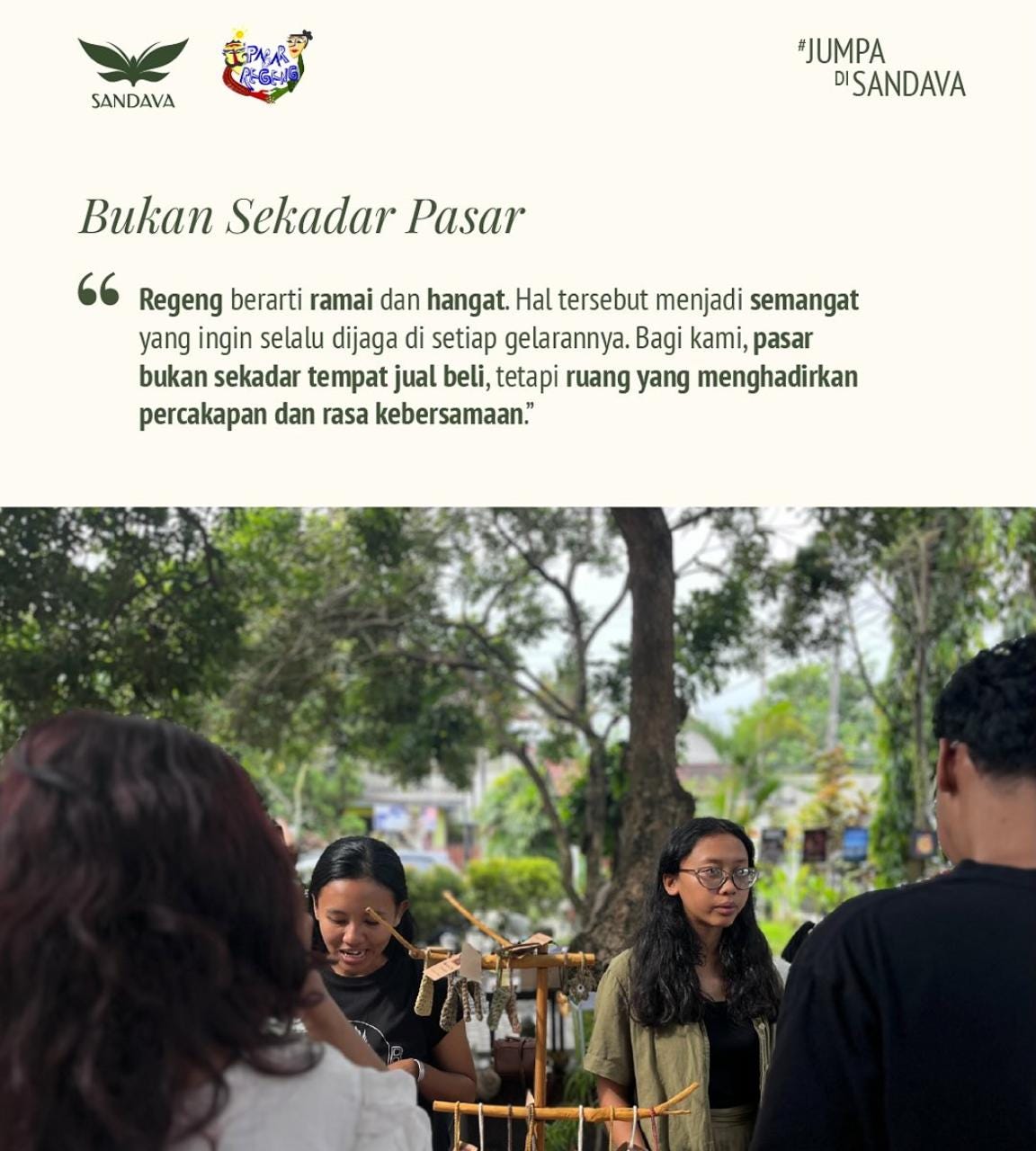 Arti Pasar, Kesadaran Berkarya dan Penciptaan Pengetahuan Bersama di Pasar Regeng