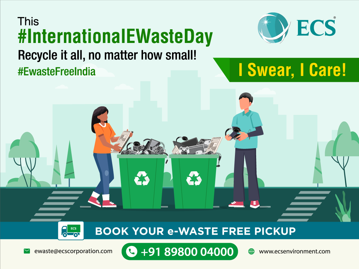 International eWaste Day 2022 — Let’s clean our drawers by Recycling