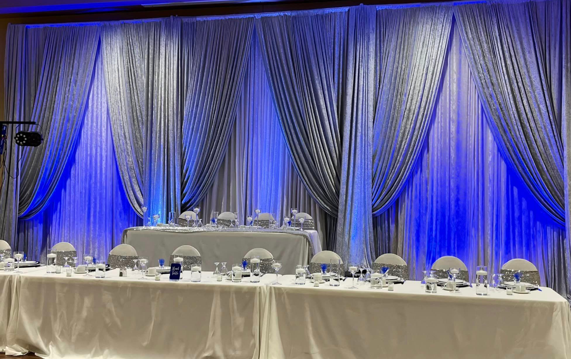 Low budget wedding stage decoration deals