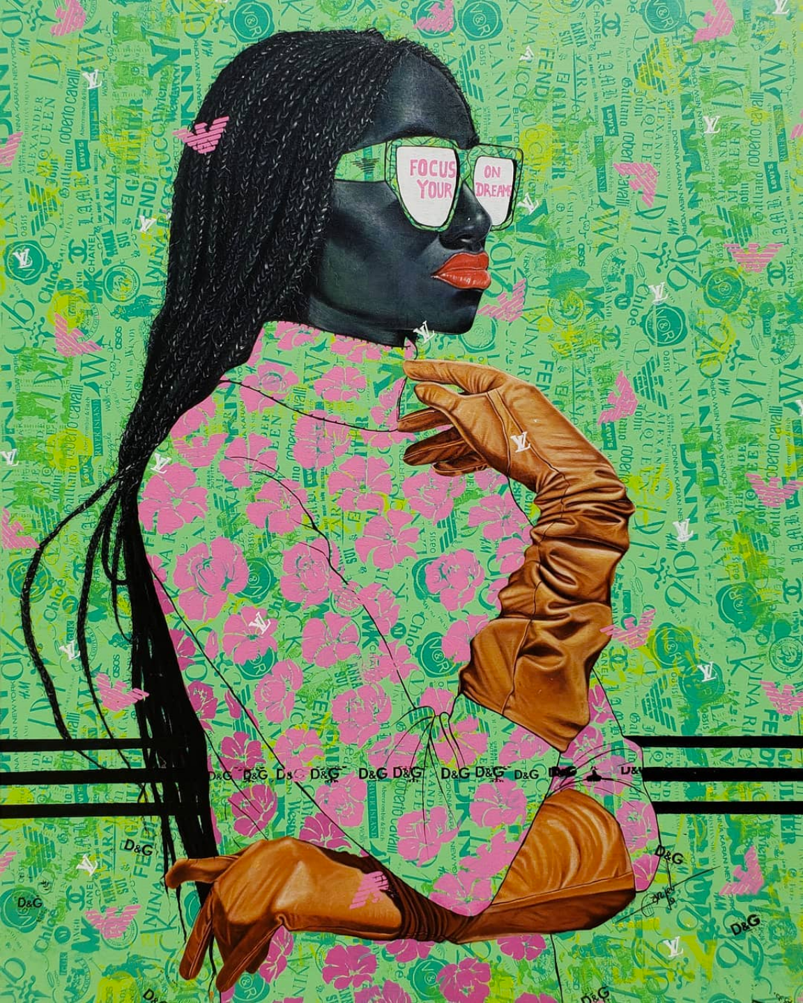 Cameroonian Artist ANJEL Sends A Powerful Message Of Pride In The Beautiful  Black Body | by Ashinedu Art Advocate | Medium