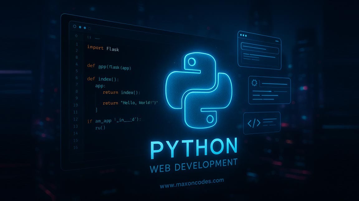 🚀 Beginner’s Guide to Python Web Development in 2025 🐍💻 | by Maxon ...