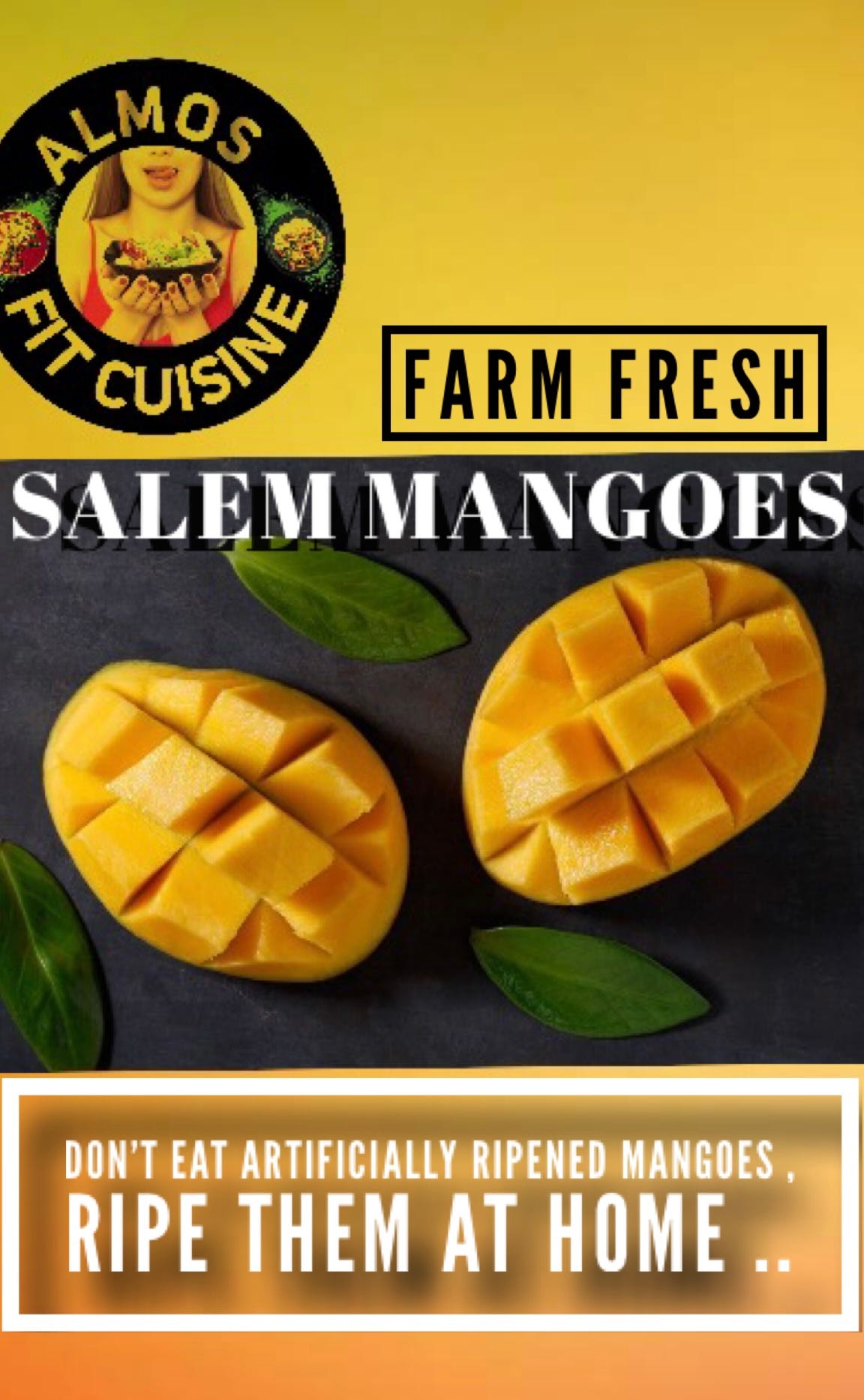 SALEM MANGOES STRAIGHT FROM THE FARM TO YOU ! King of fruits by Dr