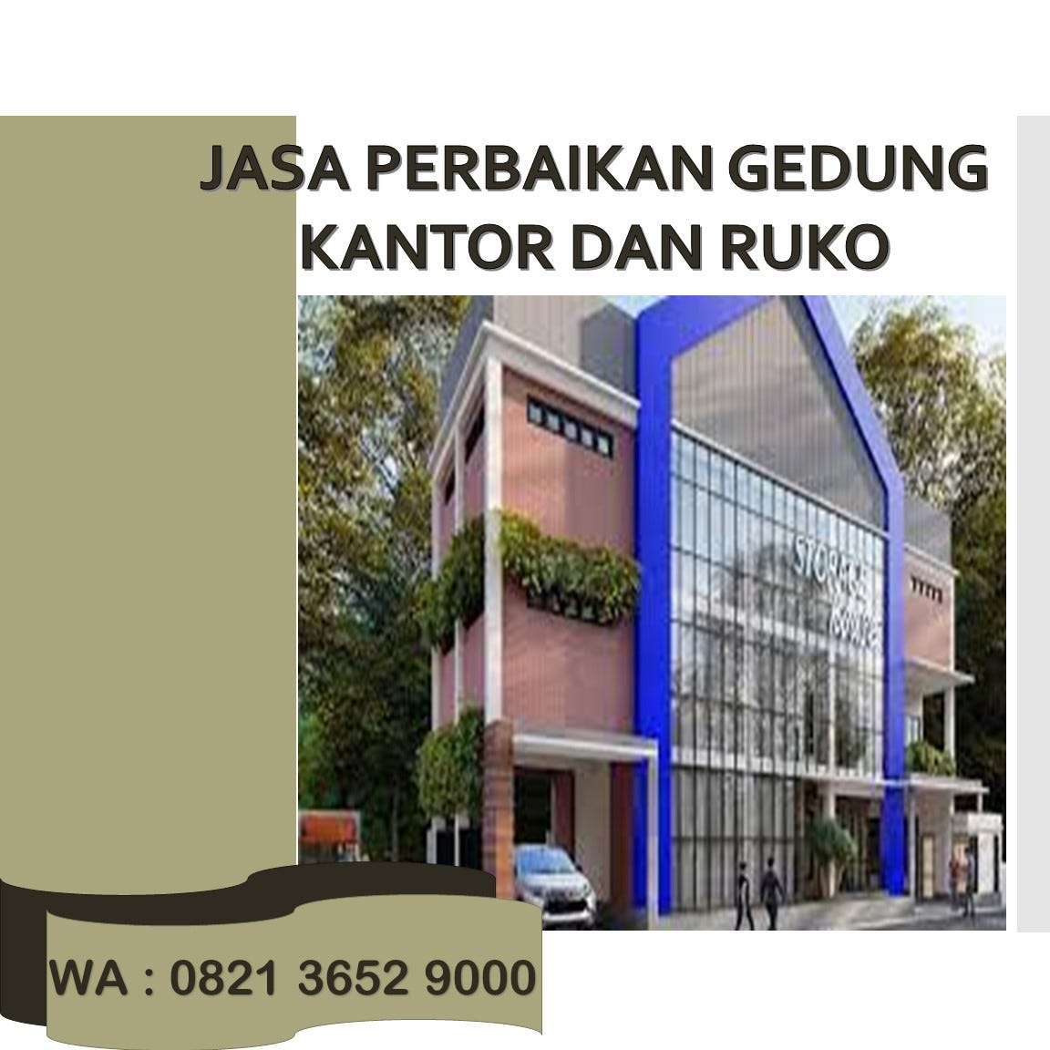 BEST SELLER!! WA 0821 3652 9000, Agen Perbaikan & Perawatan Gedung ...