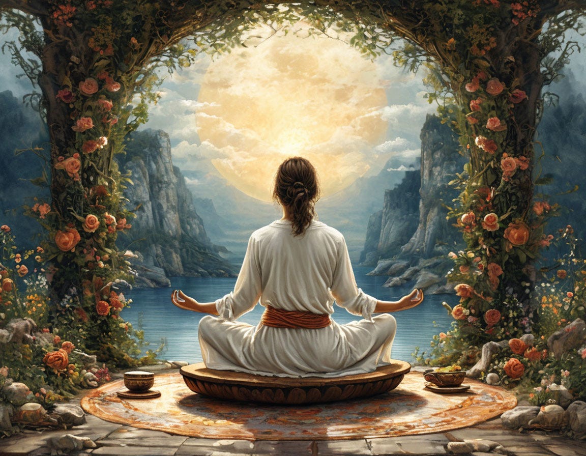 The Soft Weight of Presence: Being Fully Here Without Effort
