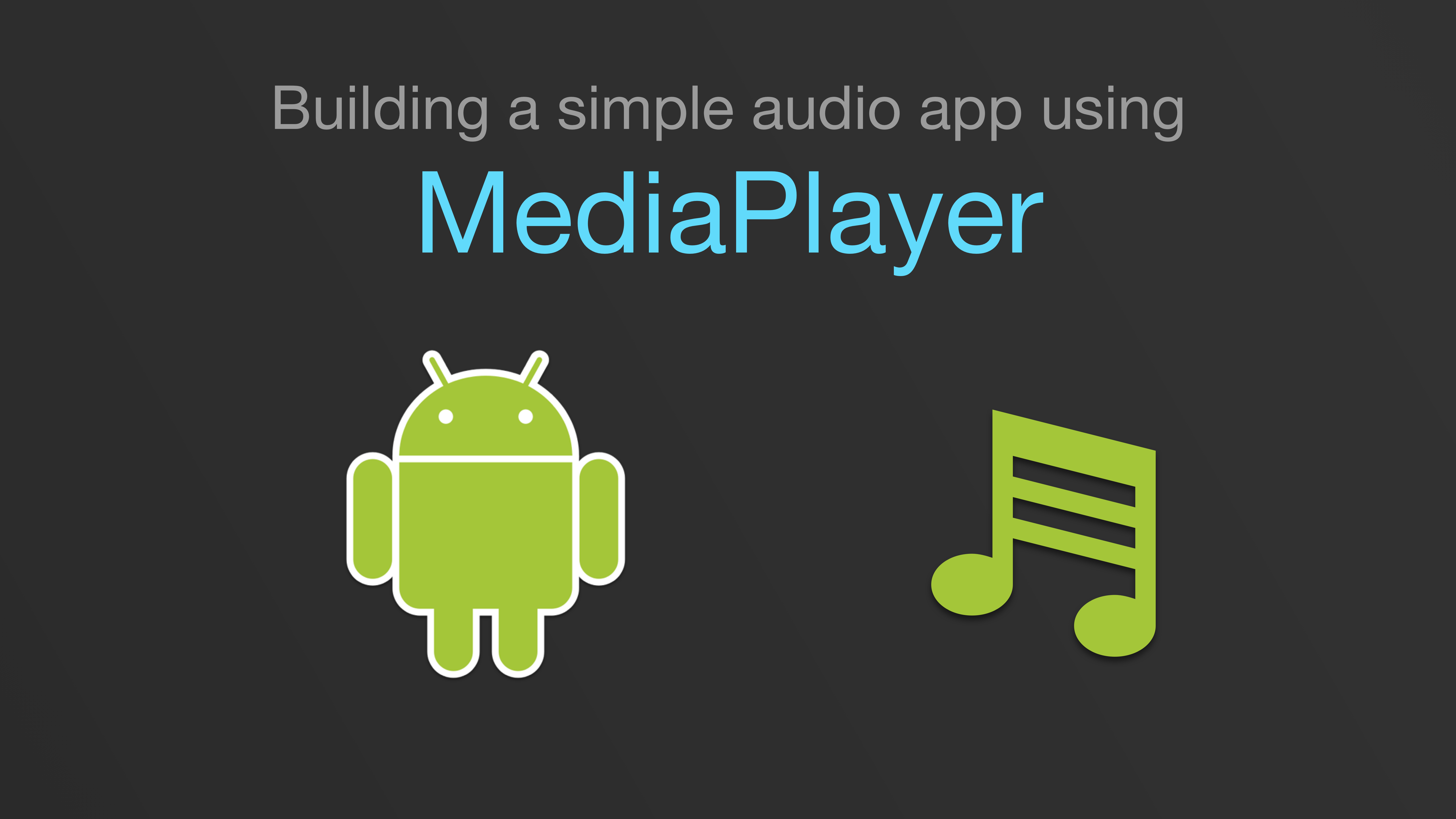 Building a simple audio app in Android (Part 3/3) | by Nazmul Idris (Naz) |  Android Developers | Medium