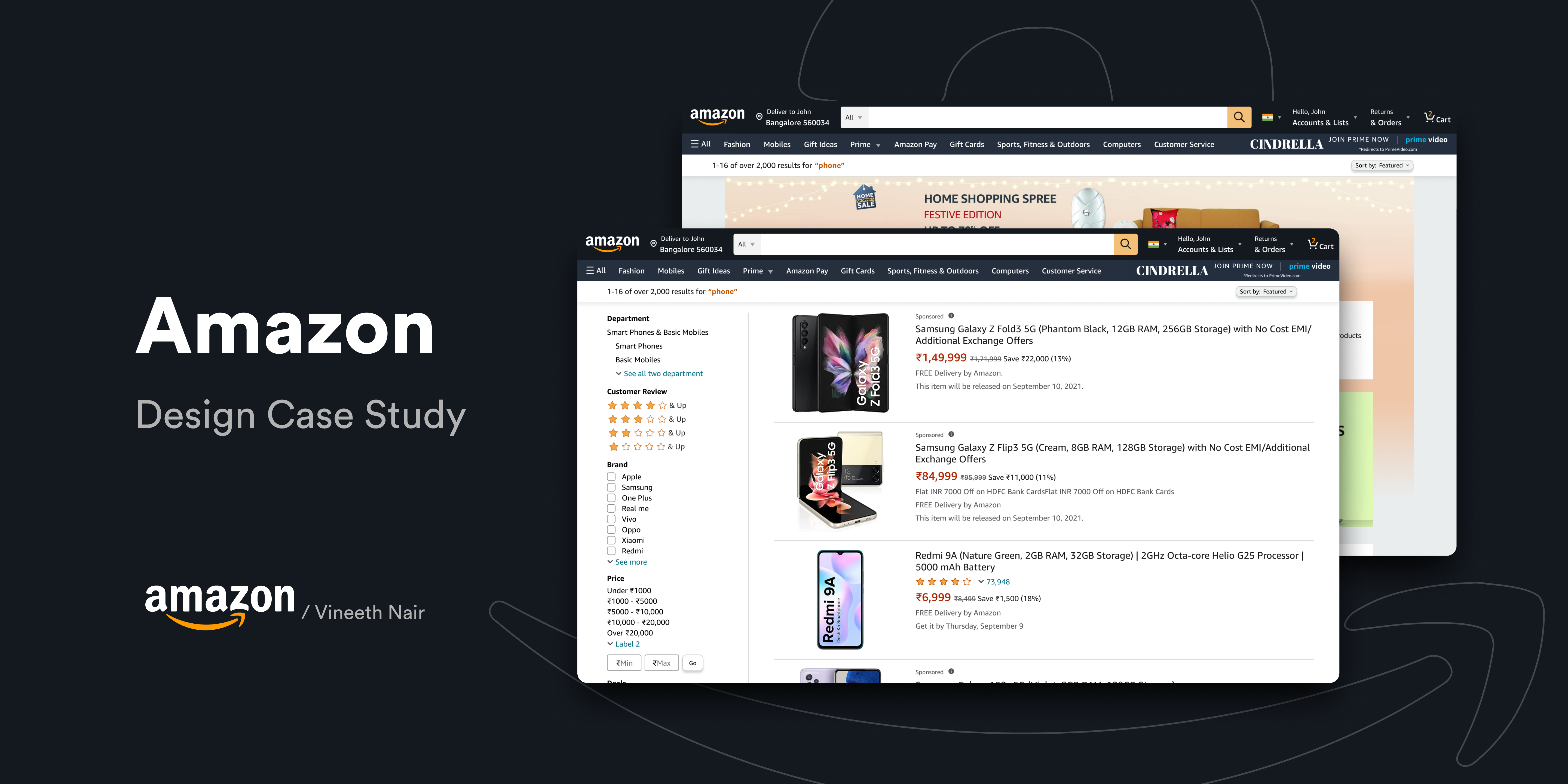 Amazon design case study. In this case study, I have tried to… | by Vineeth  Nair | Bootcamp