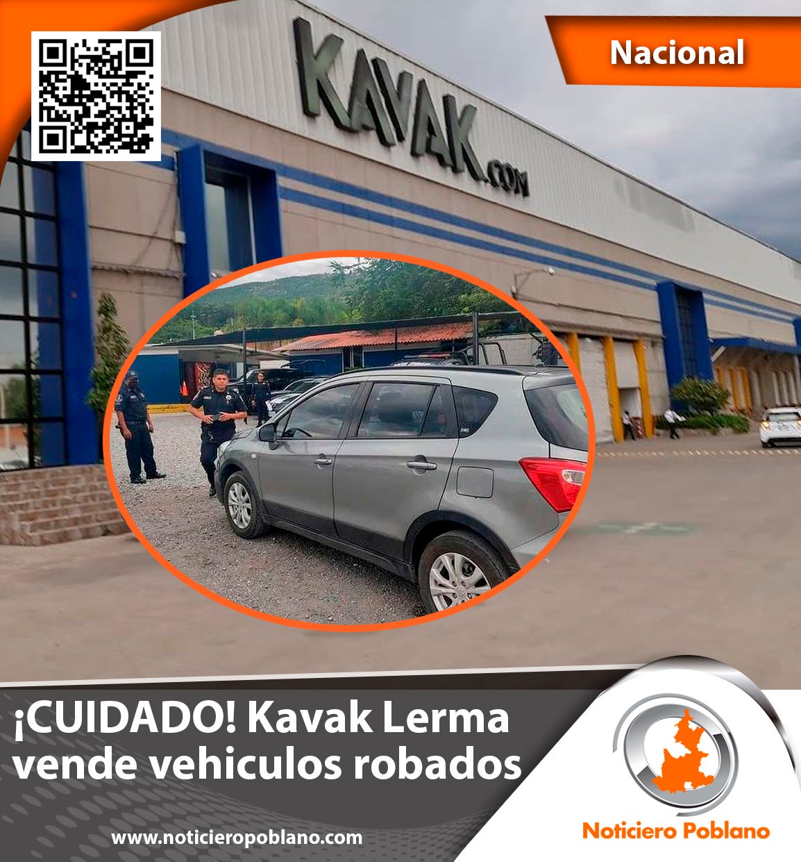 ¡CUIDADO! Kavak Lerma vende vehículos robados y no se hace responsable