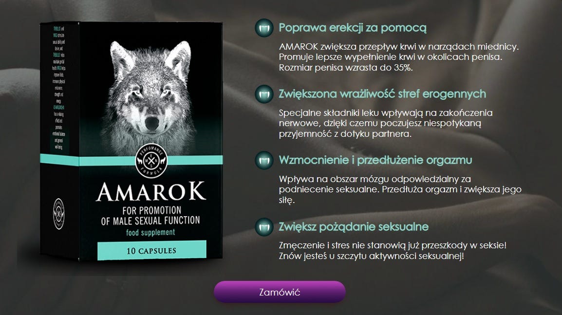 AMAROK SPRAWI, ŻE BĘDZIESZ PRAWDZIWYM SAMCEM ALFA