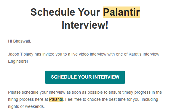 Palantir London SWE Intern Interview Experience | by Bhaswati Roy