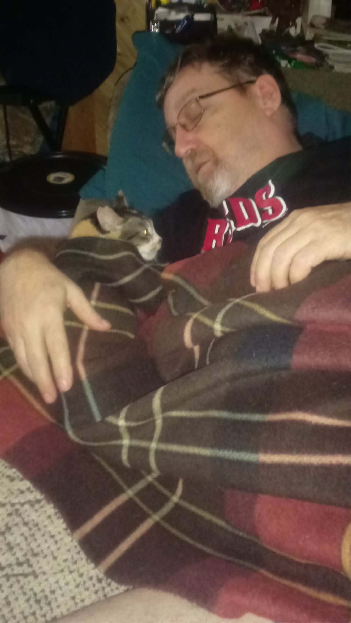 My Two Angels in Heaven — Ron Brown (my boyfriend) & Augie (our little girl) — Photo taken by the Author