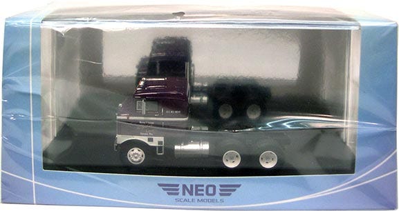 KENWORTH BULLNOSE 1950 RED/BEIGE 1:64 Ixo Model Camion Nouveau modèle