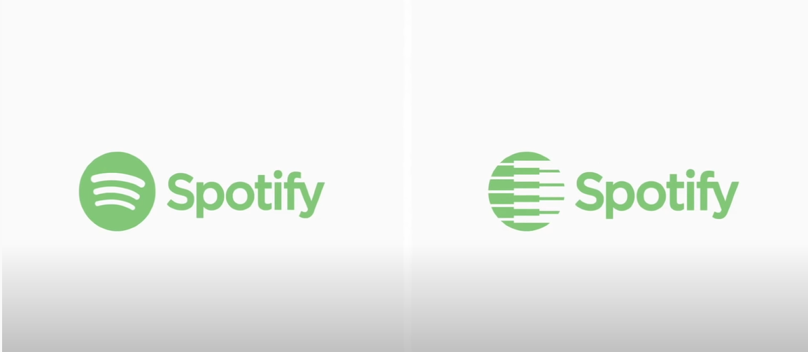 Taking on the Spotify logo redesign, by Fred Brown