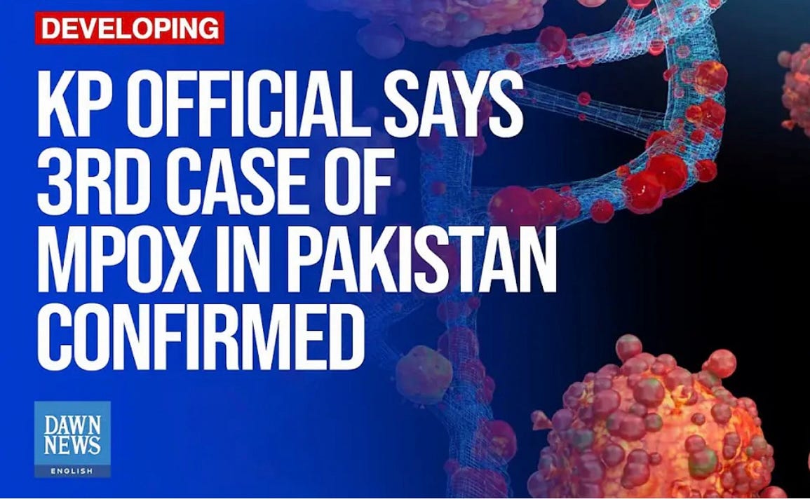 Mpox in Pakistan: A call for Awareness and Education.