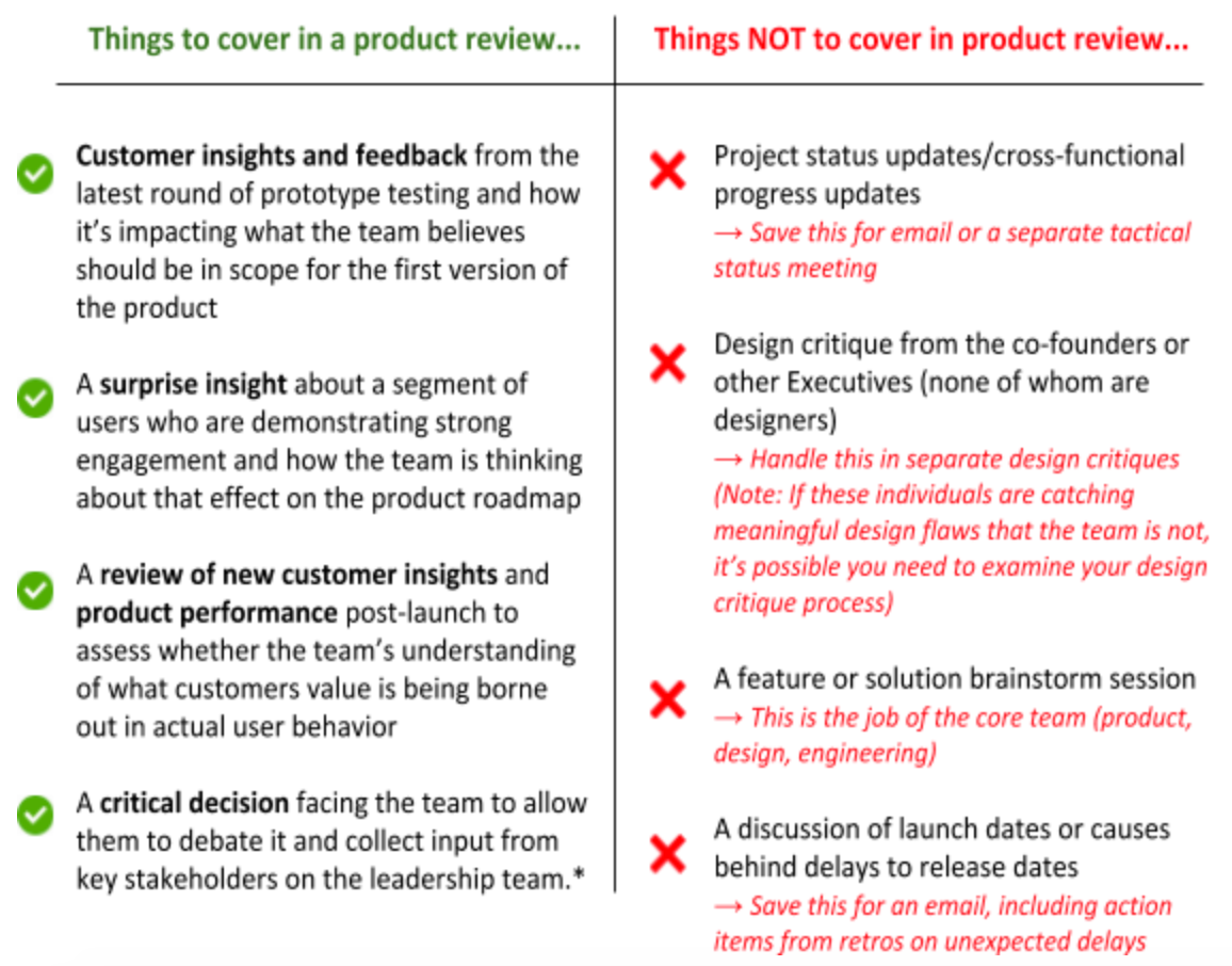 Product review and testing