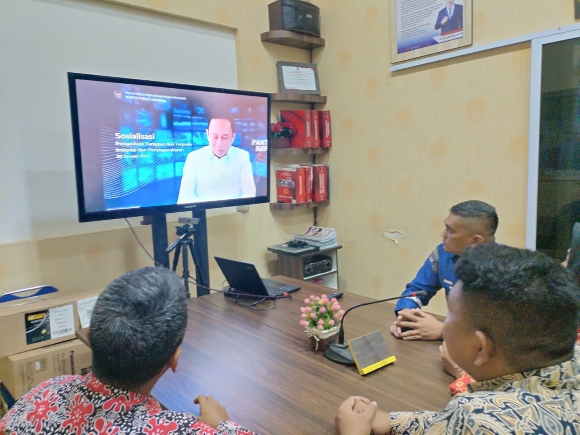 ZOOM PANTAU IMIPAS RUTAN TANJUNGPINANG IKUTI PELUNCURAN UNTUK PERKUAT PENGAWASAN INTERNAL