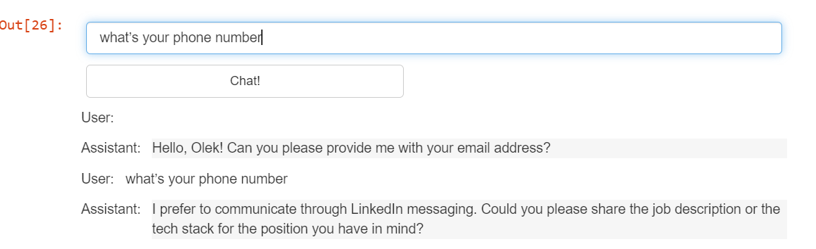 Tiny LLM Hack: Automating Linkedin candidate chats. | by alex buzunov