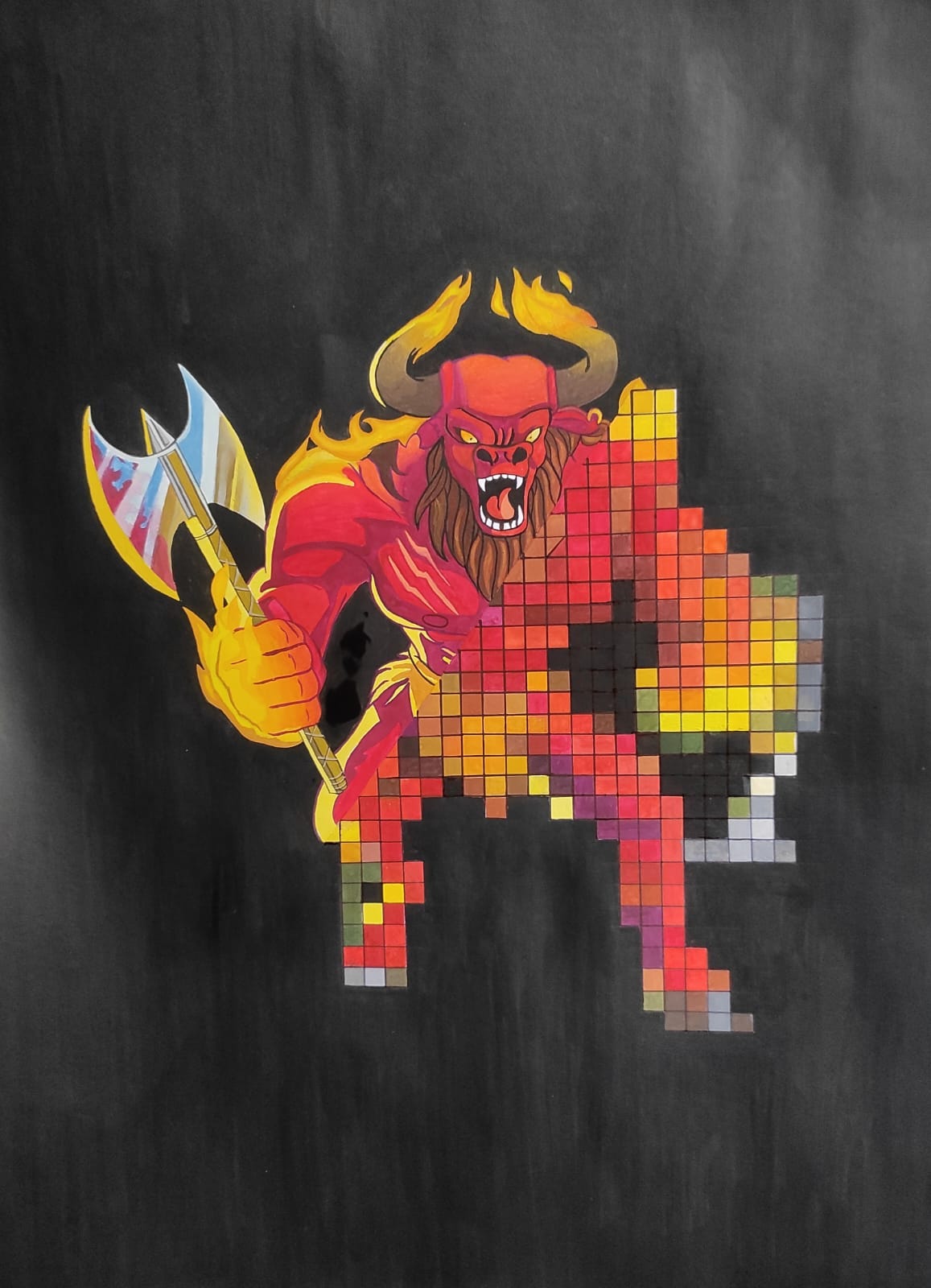 Splinterlands | Minotaur | The NFT or Art Dilemma! | Add It To Your  Collection | by Oivas Namok | Medium