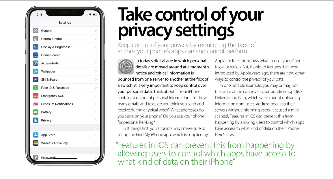 iPhone guide: Take control of your privacy settings