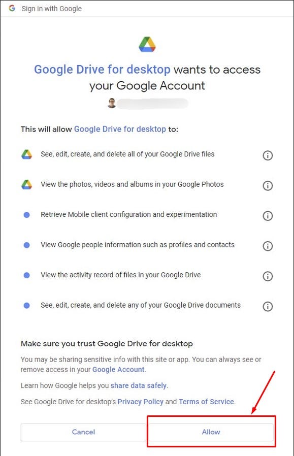 How to Log in to google drive 