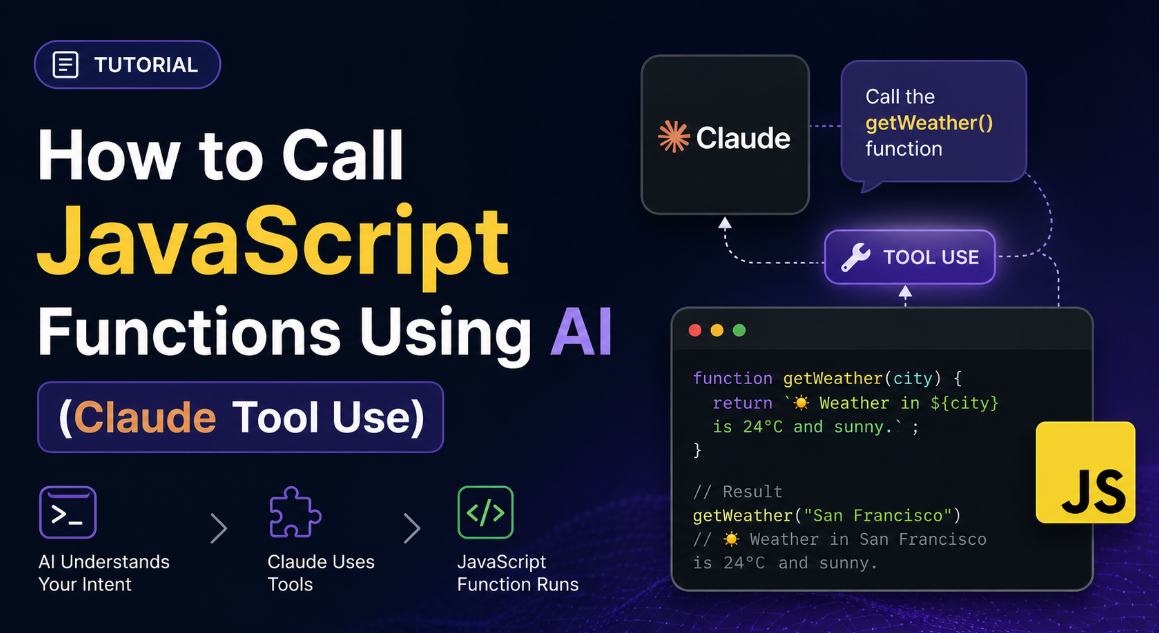 How to Call JavaScript Functions Using AI (Claude Tool Use) | by ...