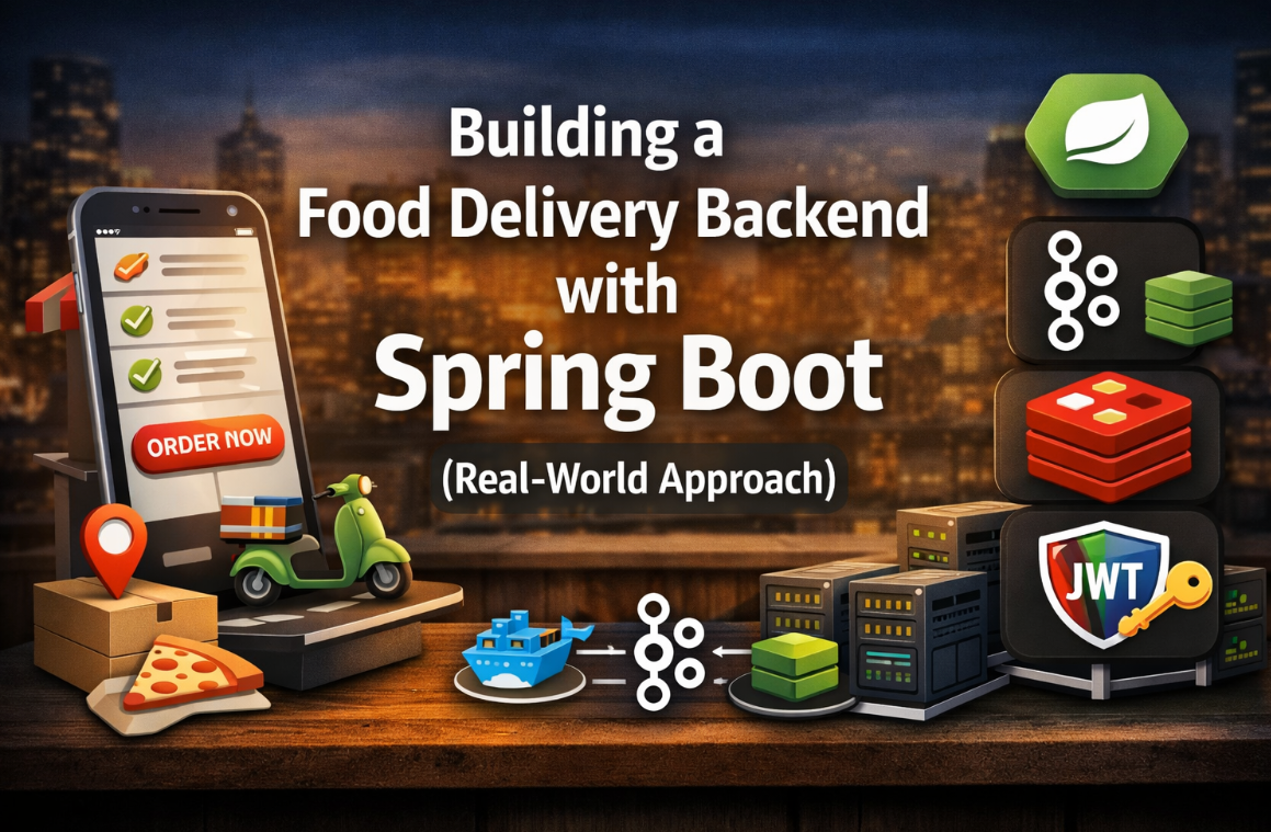 Building a Food Delivery Backend with Spring Boot (Real-World Approach)