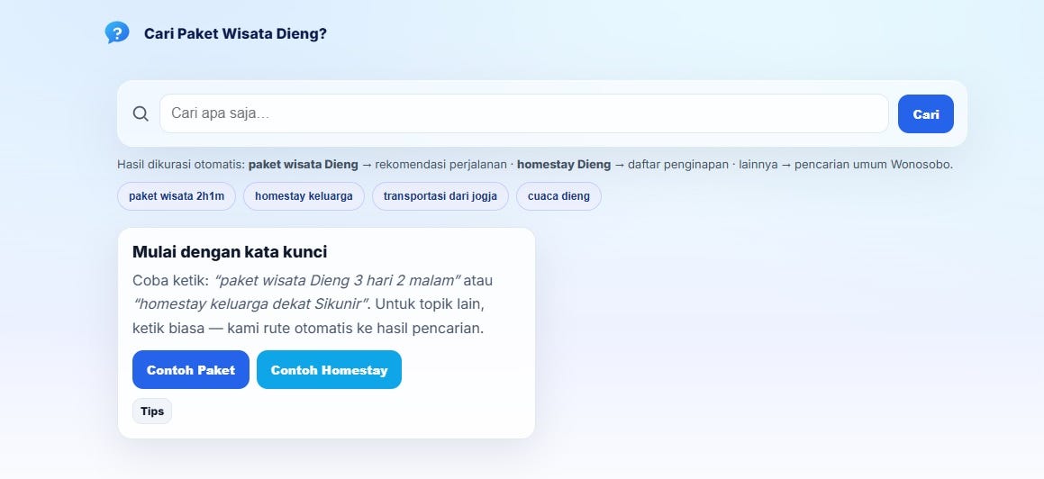 Platform Pencarian Digital Hadirkan Kemudahan Akses Paket Wisata Dieng