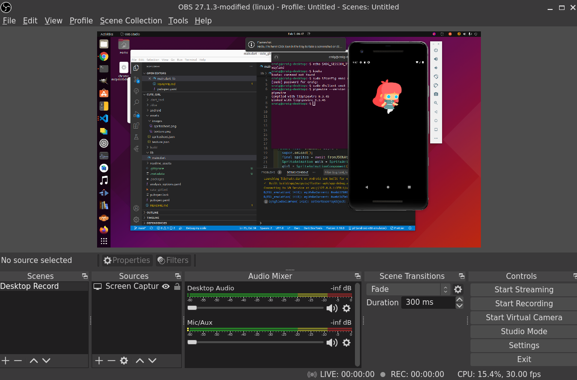 Ubuntu and Wayland with OBS and Screen Capture Craig Oda Medium