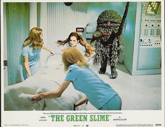 The Green Slime: Electrifying Sci-Fi Horror at every turn-a high