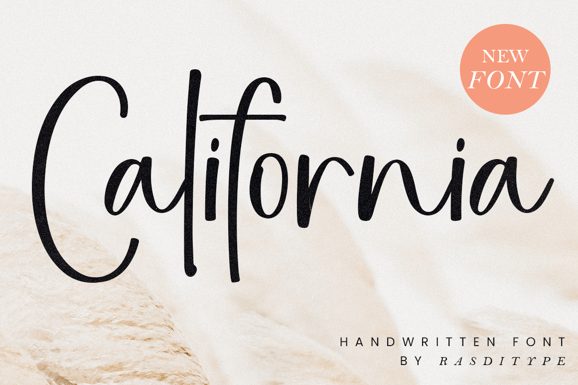 California Font (Script Fonts) | by Vectorval | Mar, 2024 | Medium