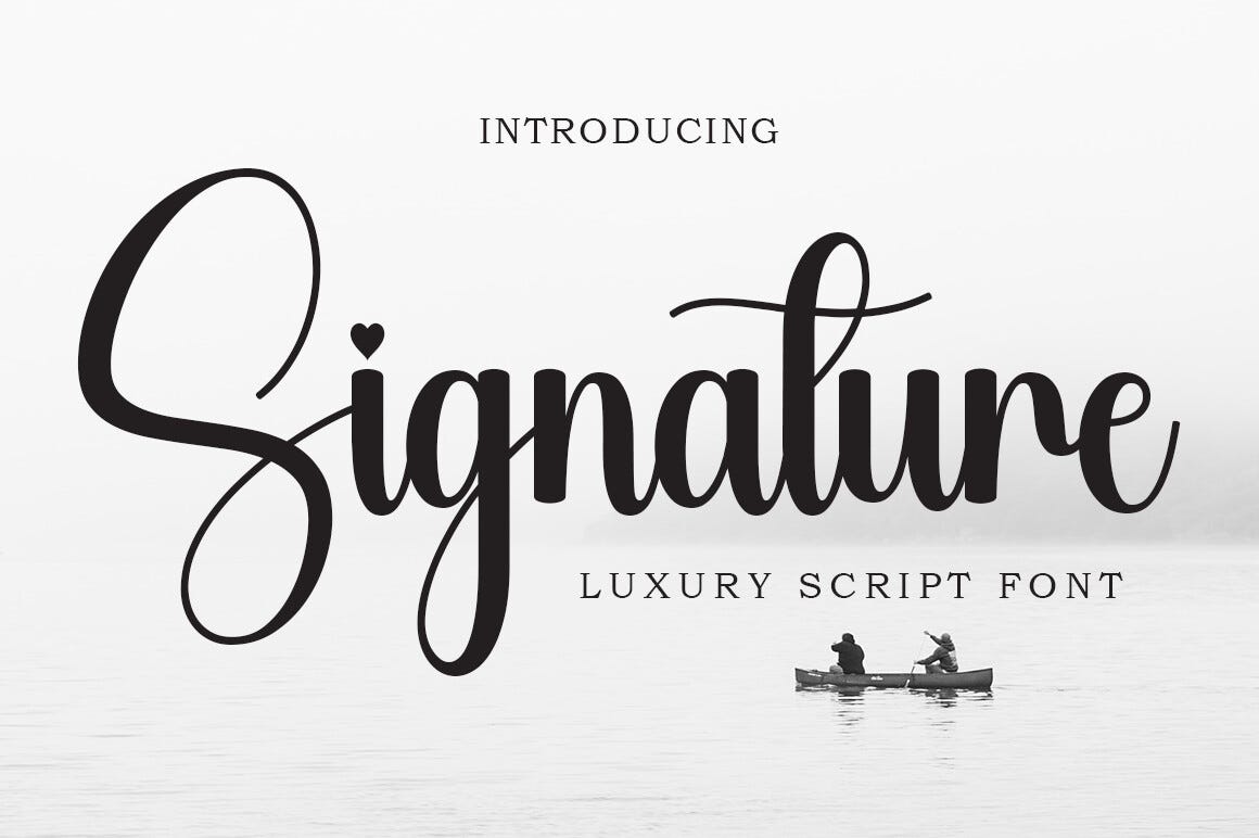 Signature Font | by Solarasculpt | Jul, 2024 | Medium