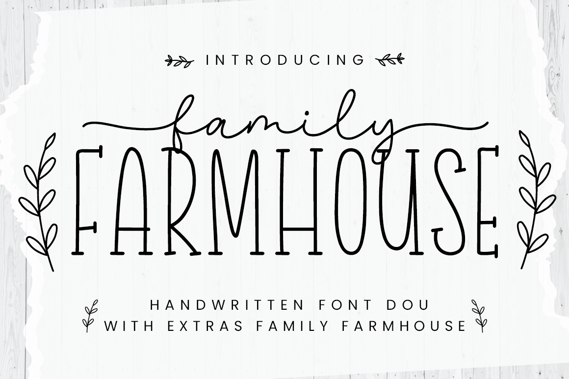 Family Farmhouse Font | by Teachinnovator | Medium
