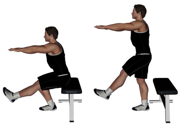 How to Master the Pistol Squat. 4 must-do exercises to incorporate so… | by  Tiffany | In Fitness And In Health | Medium