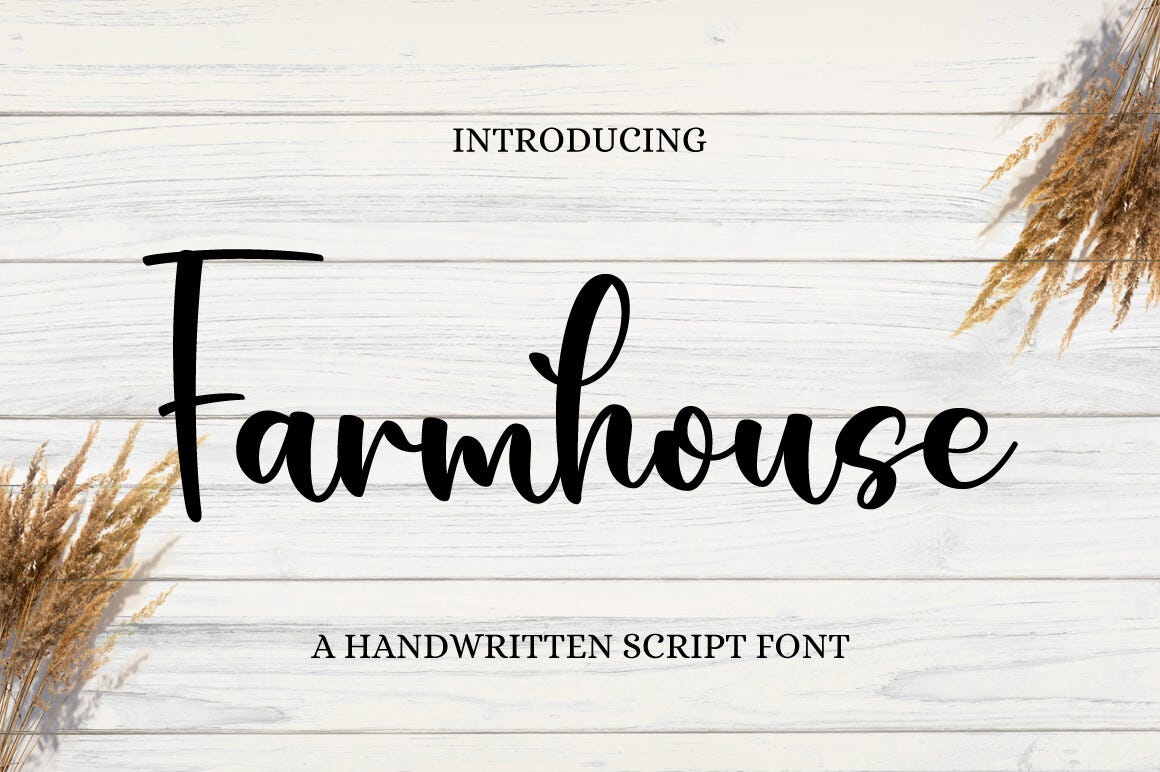 Farmhouse Font - Cybercosmos - Medium