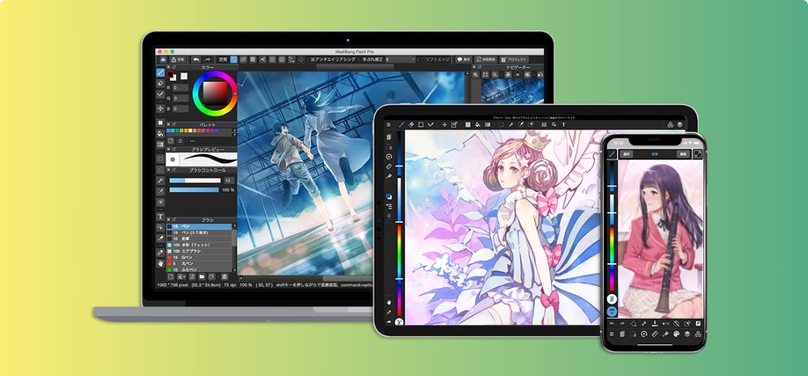 MediBang Paint Pro sebagai Aplikasi alternatif untuk Illustrator? by