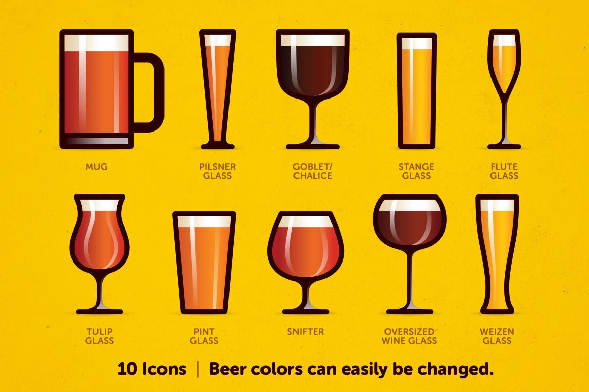 What Are the Different Types of Beer Glasses?