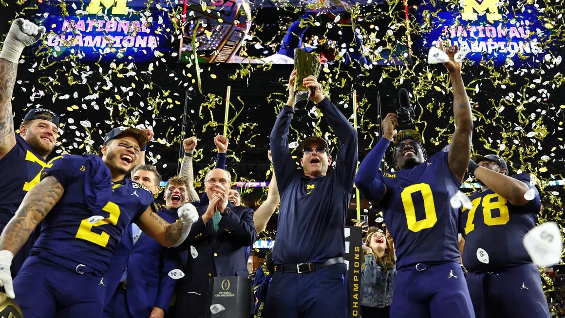 College Football’s Most Exciting Games From 2023 by Victory Formation