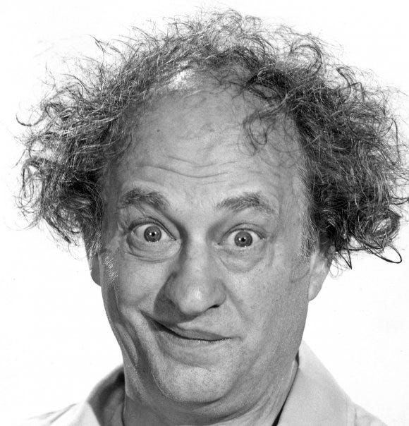 Stephen Cox dissects 'One Fine Stooge: Larry Fine's Frizzy Life in  Pictures' | Medium
