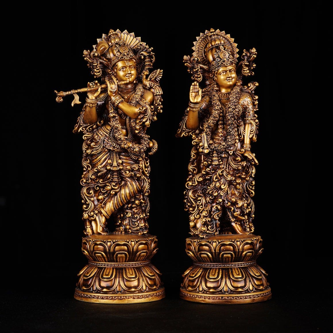 Radha Krishna: The Divine Union of Love and Devotion | by Roadrunner 