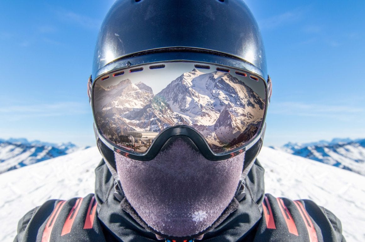 Ski goggles. Keep your eyes safe from the dangerous… | by Abby Chester |  Medium