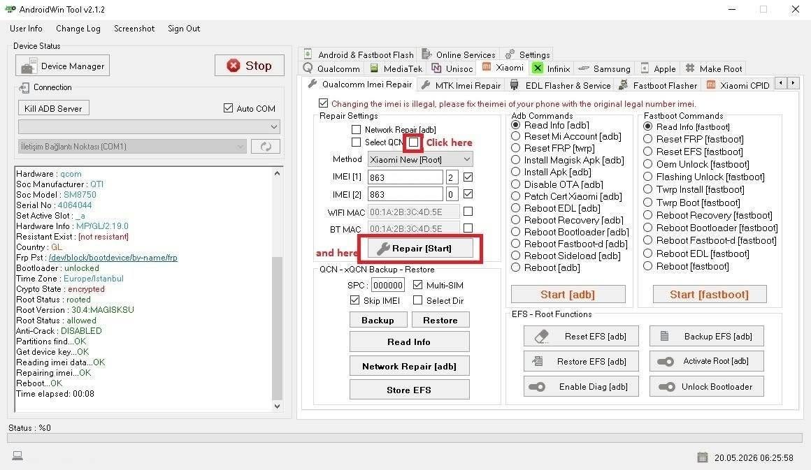 Android Win Tool v2.1.7 Update