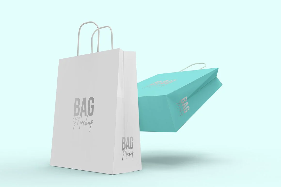 Best Shopping Bag Mockup Set