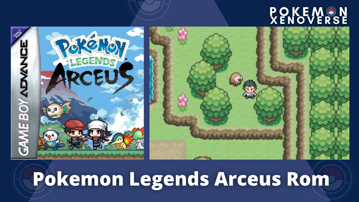 POKEMON LEGENDS ARCEUS AS A GBA ROM HACK! Pokemon Legends Arceus