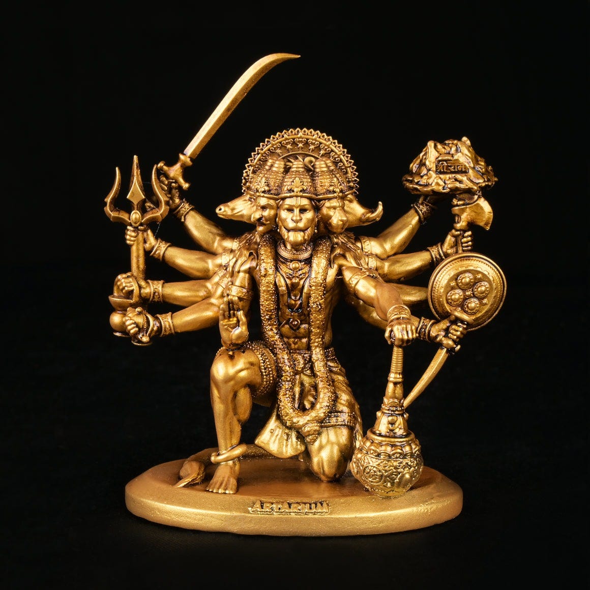 can-a-panchmukhi-hanuman-idol-be-kept-at-home-by-theartarium-medium