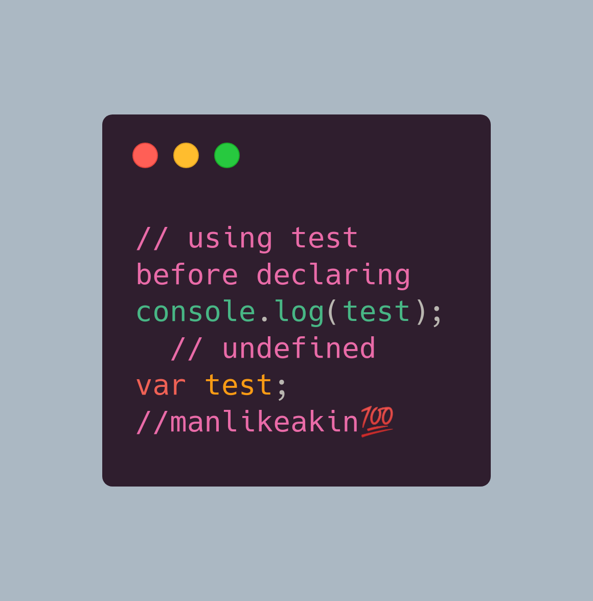 Manlikeakin’s JavaScript Challenge, Day 48: Hoisting. | by FABIYI ...