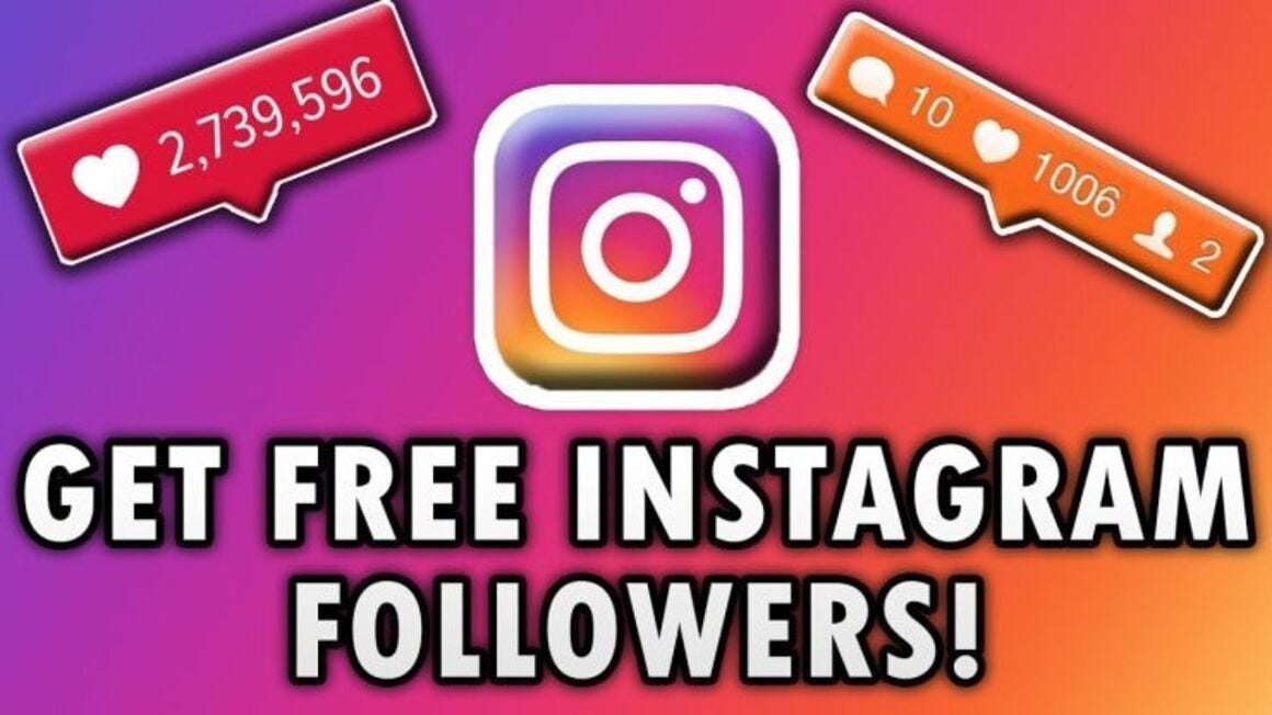 How To Get Instagram Free Followers Generator No Human Verification