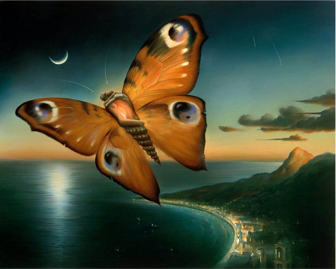 Author’s image of Soul Plexus by Vladimir Kush