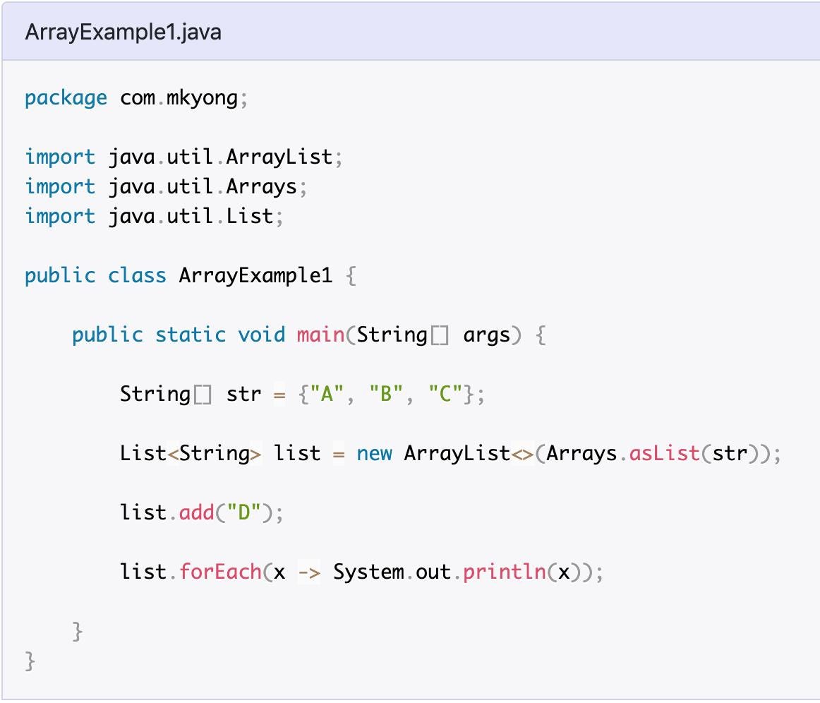 Java ArrayList add operations in concept | by Ching Yin | Medium