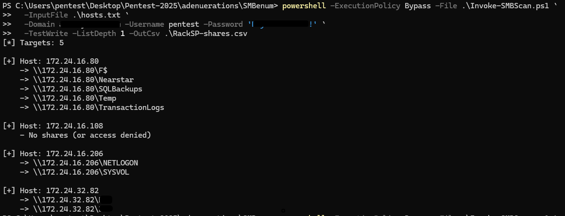 Supercharging SMB Pentest with Invoke-SMBScan